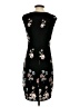 Chaps Floral Black Casual Dress Size S - photo 2