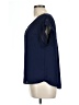 Mine 100% Polyester Blue Short Sleeve Blouse Size L - photo 5