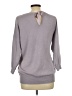 Motherhood Gray Purple Pullover Sweater Size Lg Maternity - photo 2