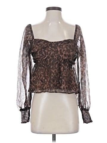 Lulus Long Sleeve Blouse (view 1)