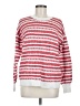 Ann Taylor LOFT Stripes Red Pullover Sweater Size M - photo 1