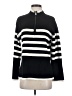 For The Republic Stripes Black Pullover Sweater Size S - photo 1