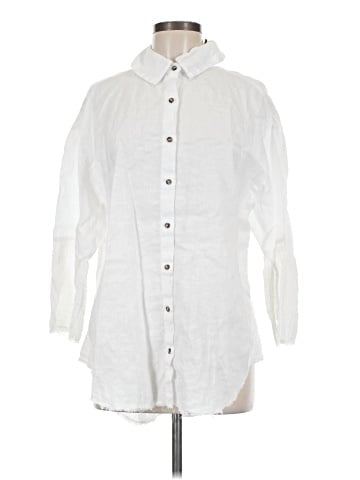 XCVI 3/4 Sleeve Button-Down Shirt (view 1)
