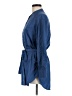Vince. Blue Long Sleeve Blouse Size M - photo 5