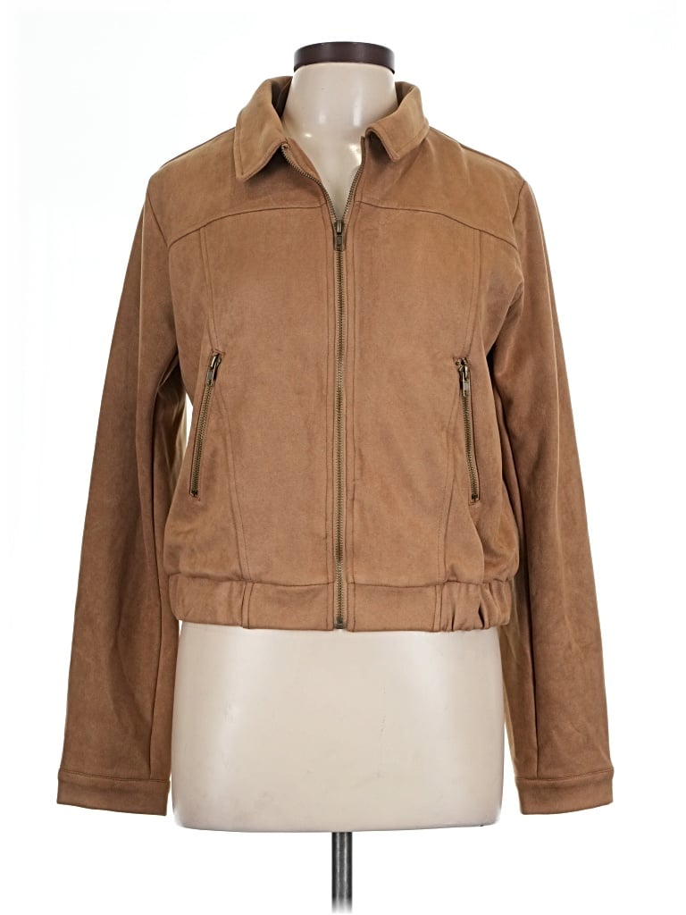 Click to view more detailed imagery on our partner's website Pre-owned Blu Pepper Jacket In Tan