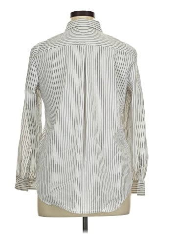 Nine West Long Sleeve Button-Down Shirt (view 2)