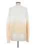 Autumn Cashmere 100% Cotton Tie-dye Ivory Pullover Sweater Size M - photo 2
