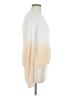 Autumn Cashmere 100% Cotton Tie-dye Ivory Pullover Sweater Size M - photo 4