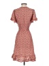 Max Studio Print Orange Casual Dress Size S - photo 2