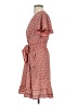 Max Studio Print Orange Casual Dress Size S - photo 5