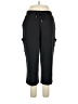 Woman Within Black Cargo Pants Size 18 (L) - photo 1