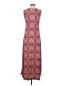 Max Studio Print Red Casual Dress Size XS - photo 2