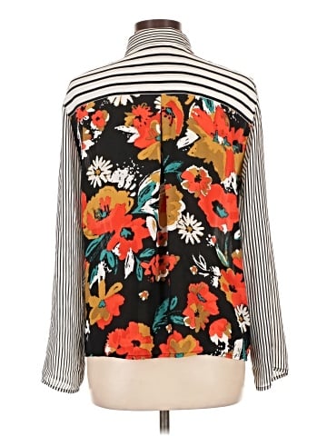 MULTIPLES Long Sleeve Blouse (view 2)