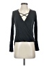 Abbeline Gray Long Sleeve Top Size S - photo 1