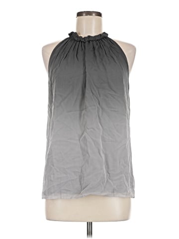 Vince. Sleeveless Silk Top (view 1)
