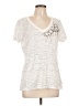 Eddie Bauer Ivory Short Sleeve T-Shirt Size L - photo 1