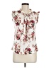 First Love Ivory Sleeveless Blouse Size M - photo 1