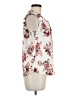 First Love Ivory Sleeveless Blouse Size M - photo 4