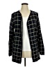 Charter Club Plaid Black Cardigan Size XL - photo 1
