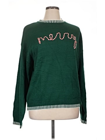 Simplee Pullover Sweater (view 1)