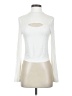 Bold Elements Ivory Long Sleeve Top Size S - photo 1