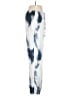 H&M 100% Polyester Tie-dye Blue Casual Pants Size M - photo 4