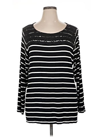 Apt. 9 Long Sleeve Top (view 1)