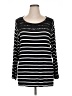 Apt. 9 Black Long Sleeve Top Size 1X - photo 1