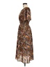 Hayden 100% Polyester Paisley Brown Casual Dress Size M - photo 5