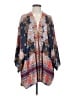 Allison Joy 100% Rayon Blue Kimono Size XS - photo 1