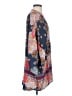 Allison Joy 100% Rayon Blue Kimono Size XS - photo 4