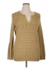 Lauren by Ralph Lauren Tan Pullover Sweater Size 1X - photo 1