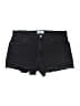 RSQ Hearts Black Denim Shorts Size 32 waist - photo 1