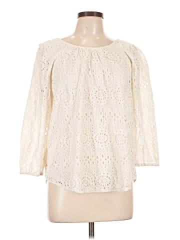 LC Lauren Conrad 3/4 Sleeve Blouse (view 1)