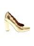 FSJ Metallic Gold Heels Size 6 - photo 1