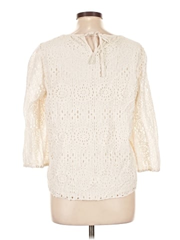 LC Lauren Conrad 3/4 Sleeve Blouse (view 2)