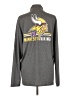 NFL 100% Polyester Gray Long Sleeve Polo Size L - photo 2