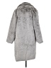 Sage the Label 100% Polyester Gray Coat Size XS - photo 2
