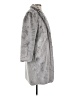 Sage the Label 100% Polyester Gray Coat Size XS - photo 4