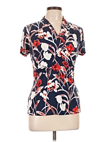 DKNY Short Sleeve Blouse (view 1)