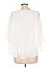 JM Collection White 3/4 Sleeve Blouse Size L - photo 2