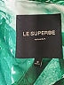 Le Superbe 100% Polyester Print Green Long Sleeve Blouse Size 0 - photo 7