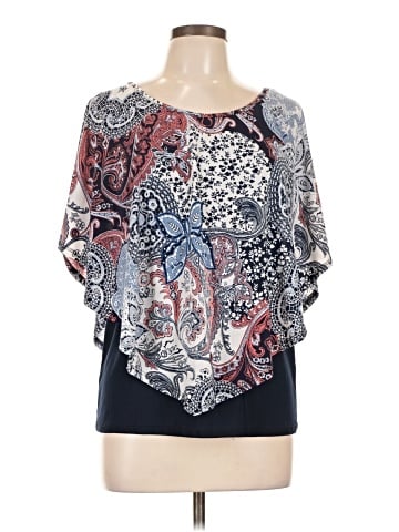 Lavish 3/4 Sleeve Blouse (view 1)