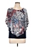 Lavish Blue 3/4 Sleeve Blouse Size L - photo 1