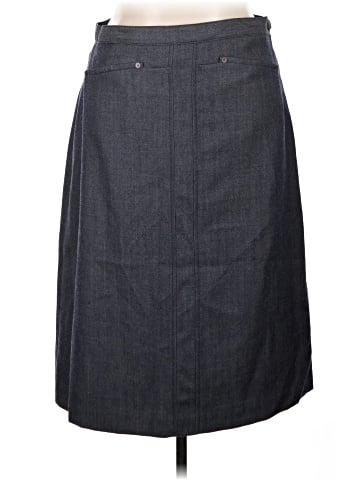 Pendleton Denim Skirt (view 1)