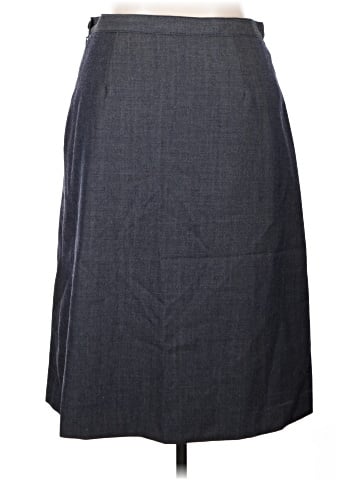 Pendleton Denim Skirt (view 2)
