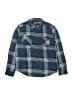 Quiksilver Plaid Blue Long Sleeve Button-Down Shirt Size M (kids) - photo 1