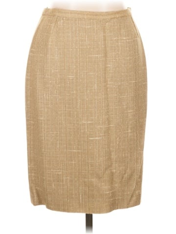 Dolce & Gabbana Linen Blend Pencil Skirt (view 1)