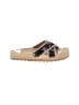 Jack Rogers 100% Leather Tan Sandals Size 8 1/2 - photo 1