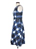 Talbots Hearts Blue Casual Dress Size 2 - photo 5